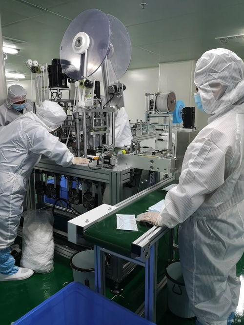 日產(chǎn)量可達(dá)86萬只 北海又一口罩生產(chǎn)線試投產(chǎn)